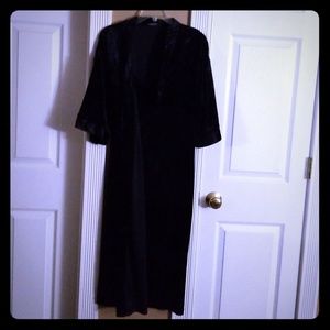 Nighty black velvet very beautiful